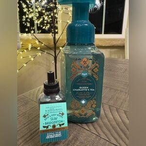 Bath & Body Works Bridgerton Queens Charlotte’s TeaFoaming HandSoap & Wallflower